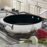 Discontinued Chef's Classic&trade; Nonstick Stainless 5.5 Quart Saut&eacute; Pan 1