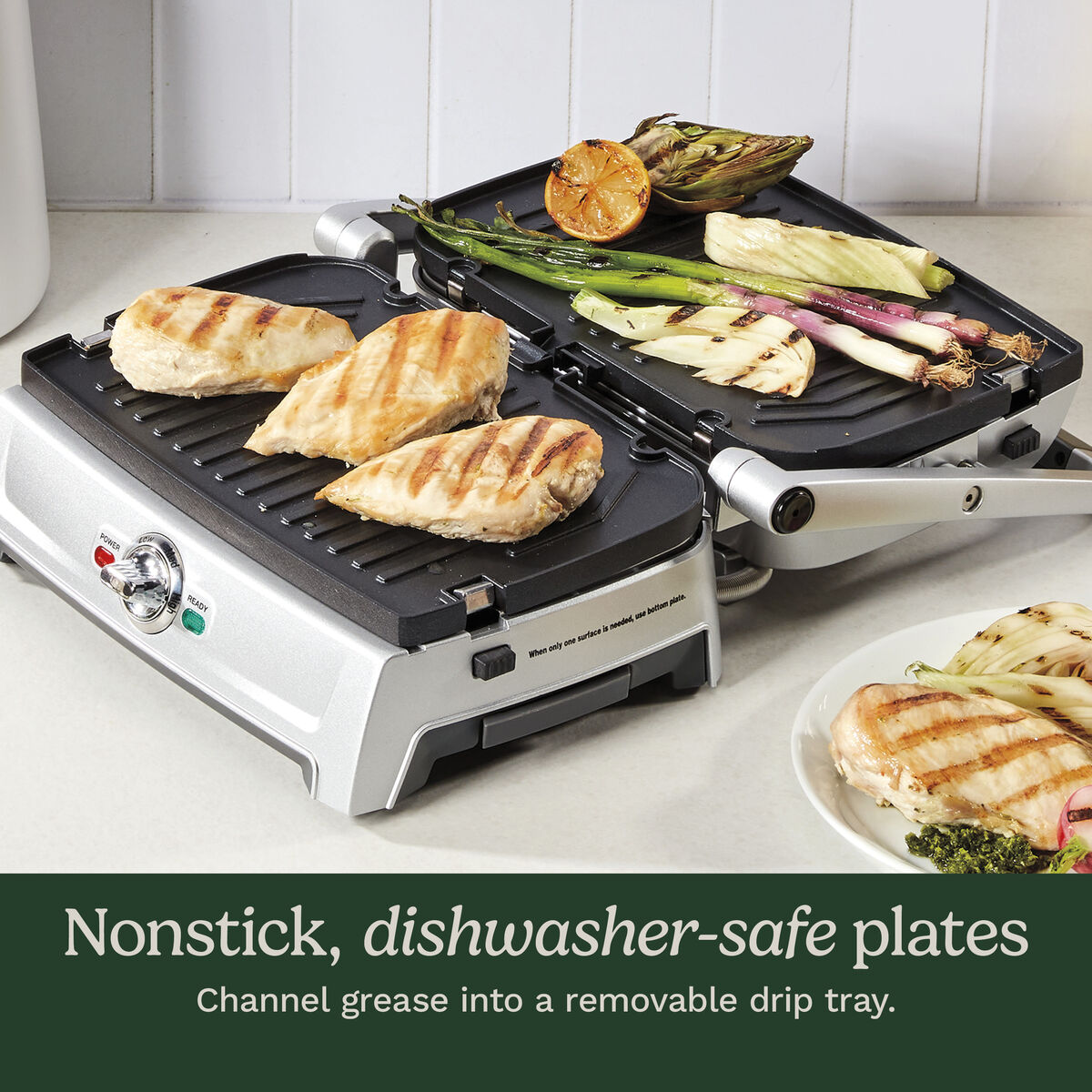 Electric Grill Cuisinart Panini Press Waffle Plates Panini Press