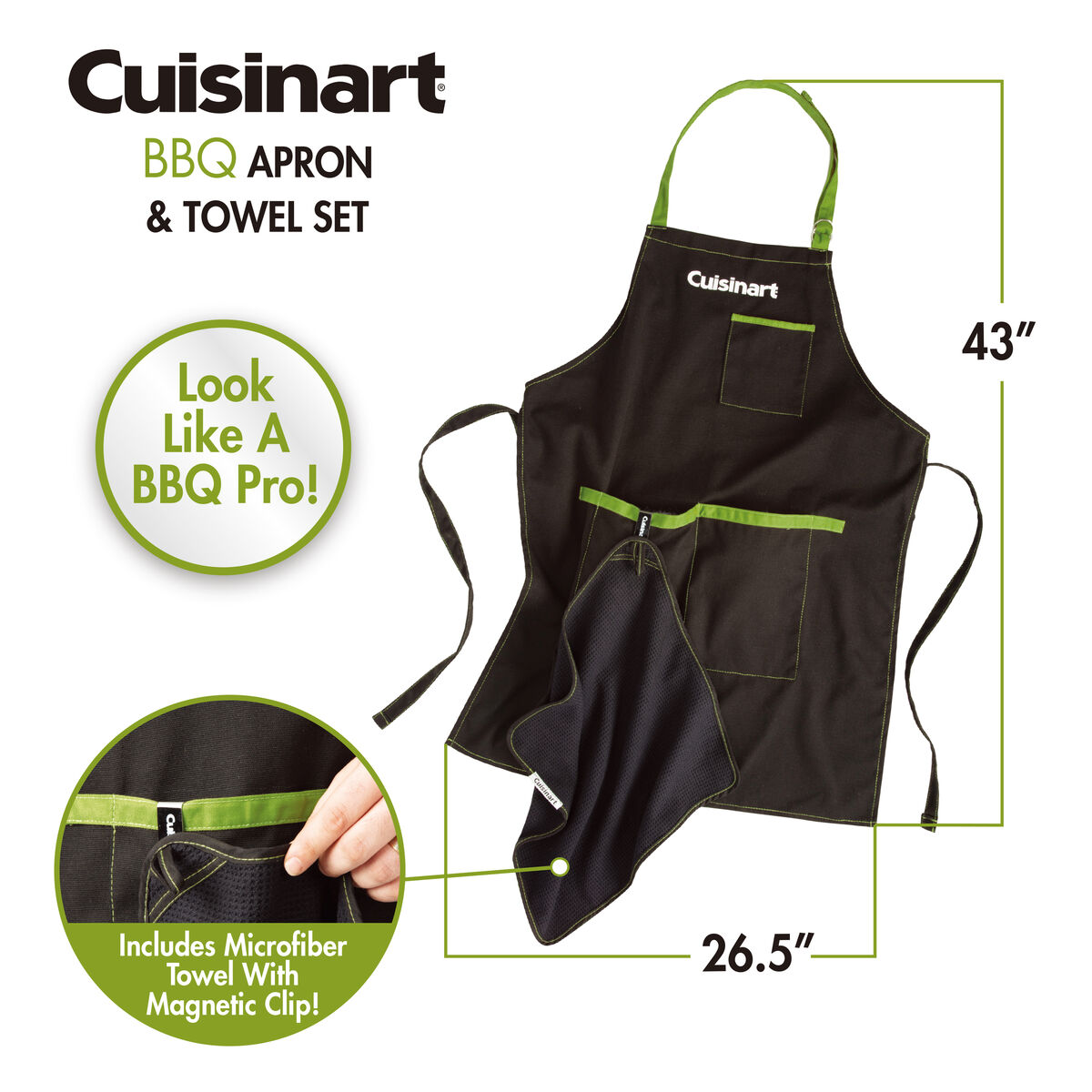 BBQ Apron and Towel Set 7