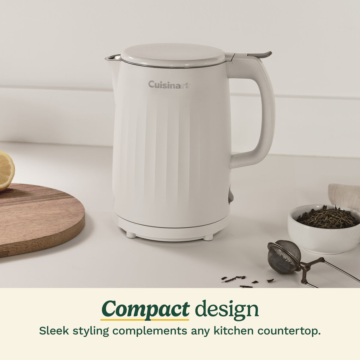 Soho&trade; 1-Liter Double-Wall Electric Kettle