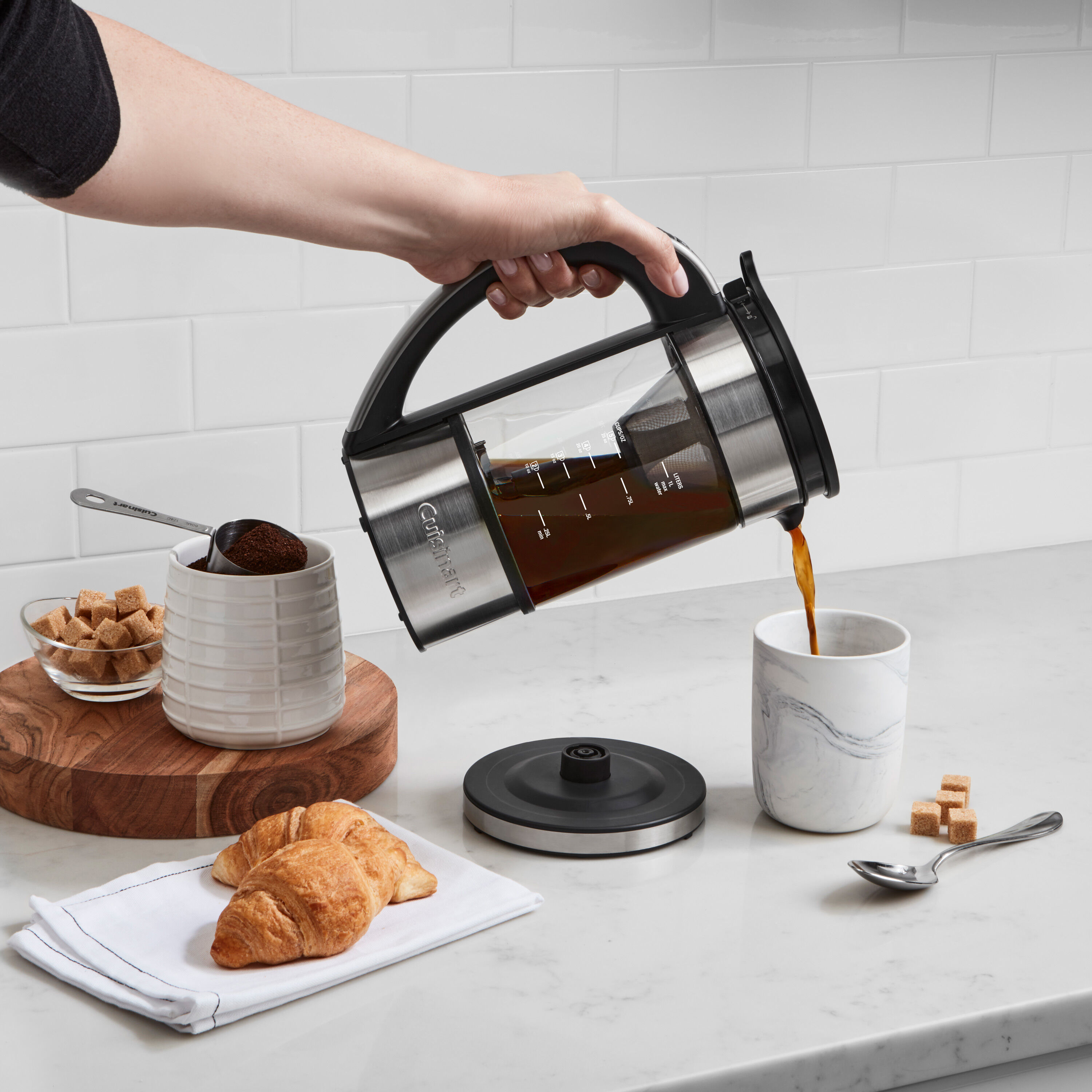 Discontinued Programmable 5 Cup Percolator & Electric Kettle