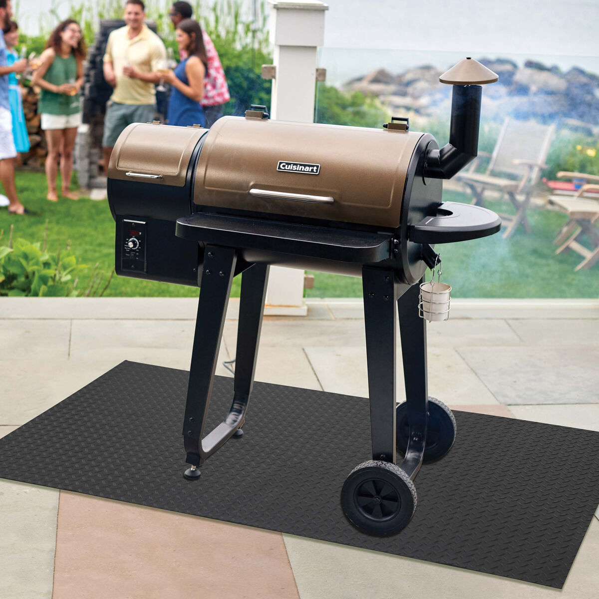 65&rdquo; X 36&rdquo; Premium Deck and Patio Grill Mat 6