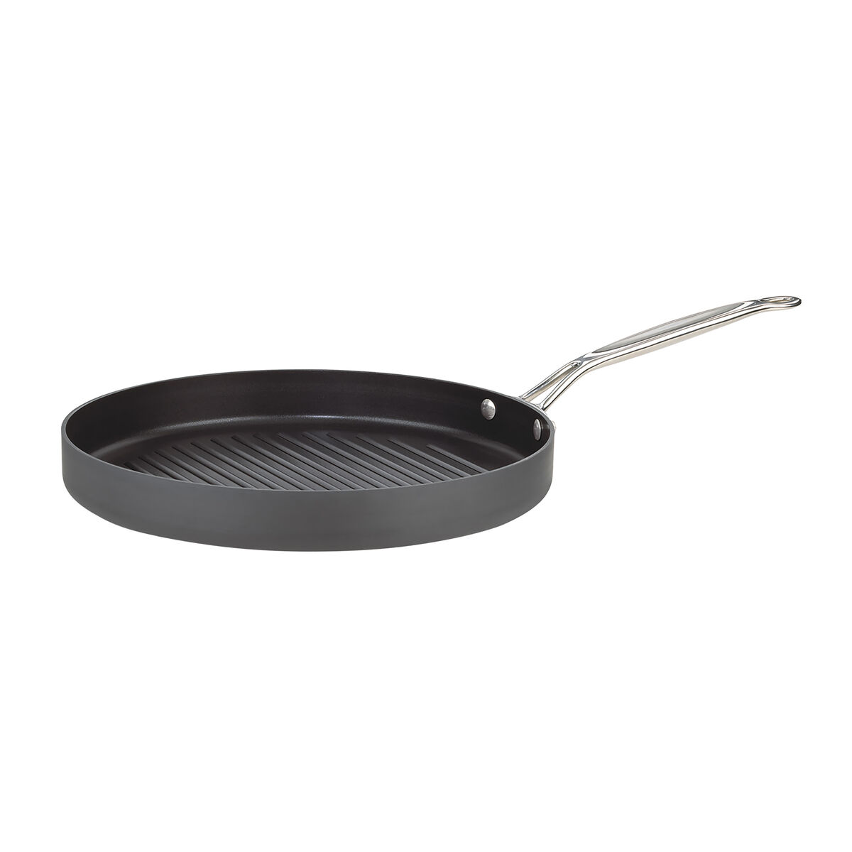 Chef's Classic&trade; Nonstick Hard Anodized 12" Round Grill Pan 1