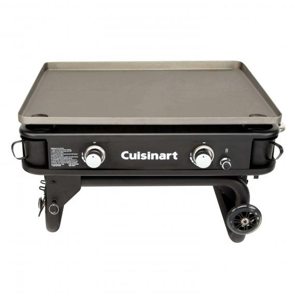28" Two Burner Gas Griddle 4