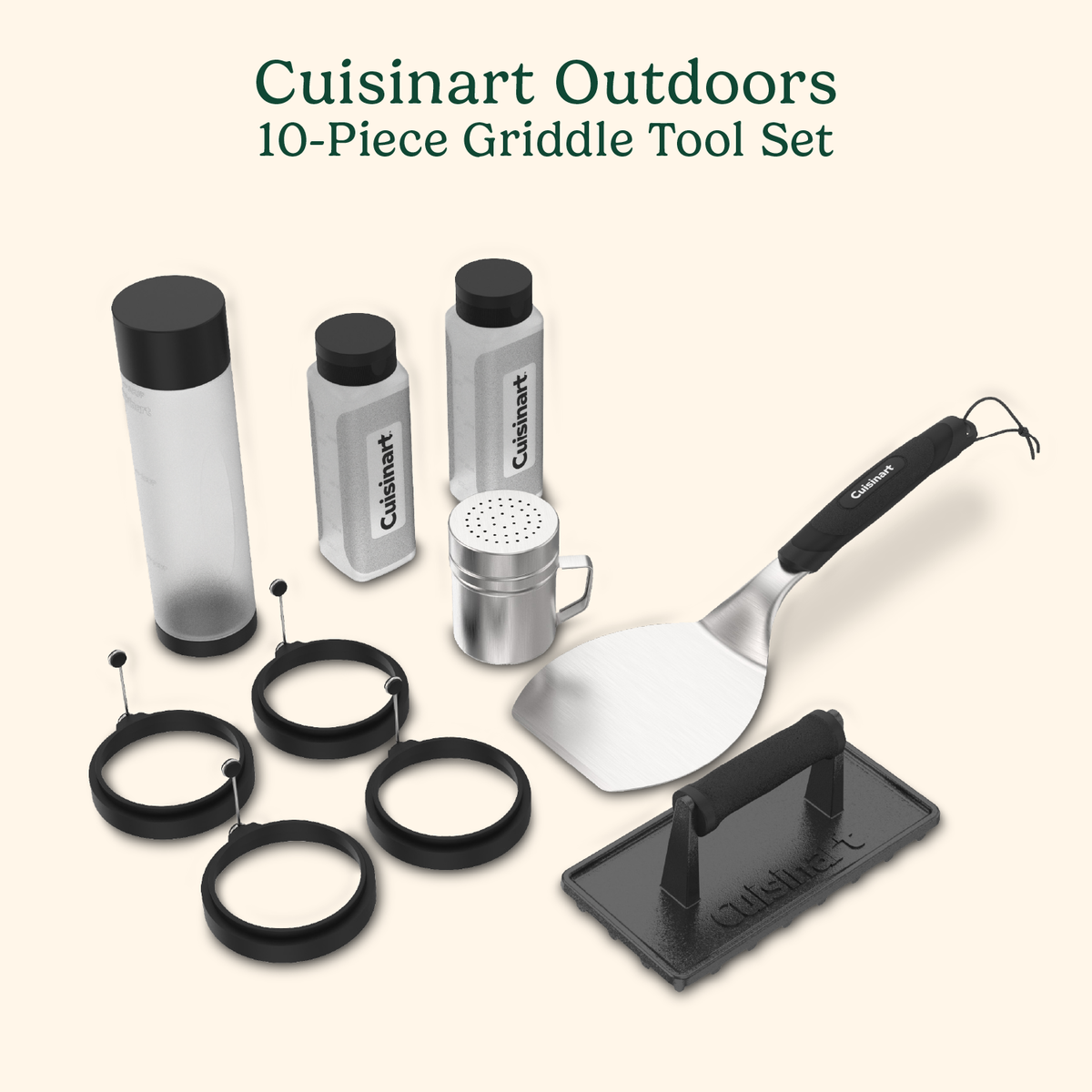 10-Piece Griddle Tool Set 2