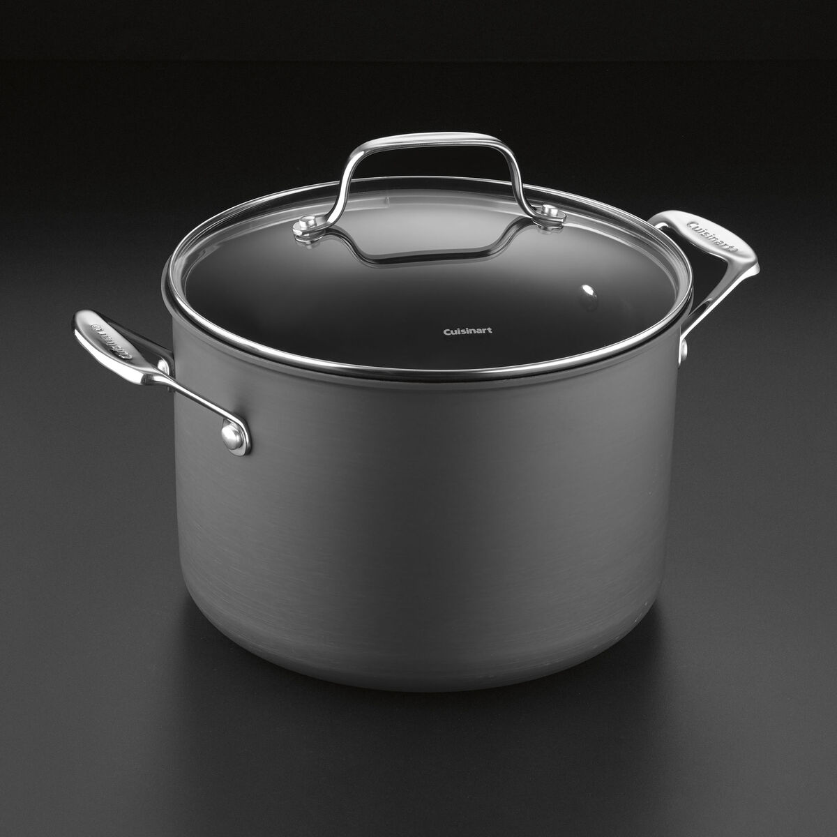 Chef's Classic&trade; Nonstick Hard Anodized 8 Quart Stockpot