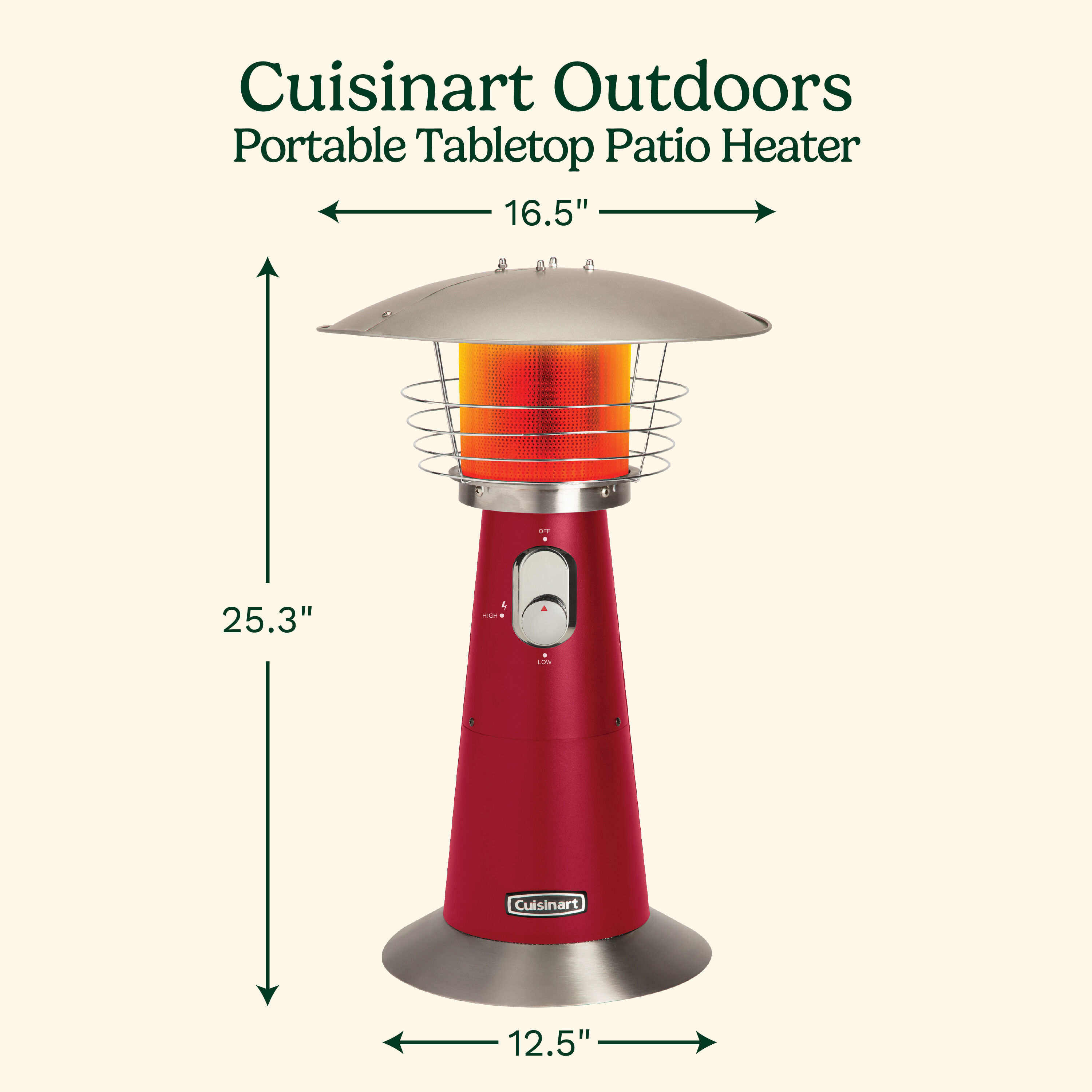 hanover mini umbrella table top patio heater hb AZ Heaters Hiland Stainless Steel Tabletop Propane Patio with Flame keeping you safe from the heating element itself Hanover 48000-BTU Bronze Steel Floorstanding