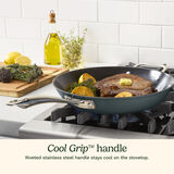 CastLite&trade; Ceramic Nonstick 12" Skillet with Helper Handle 6