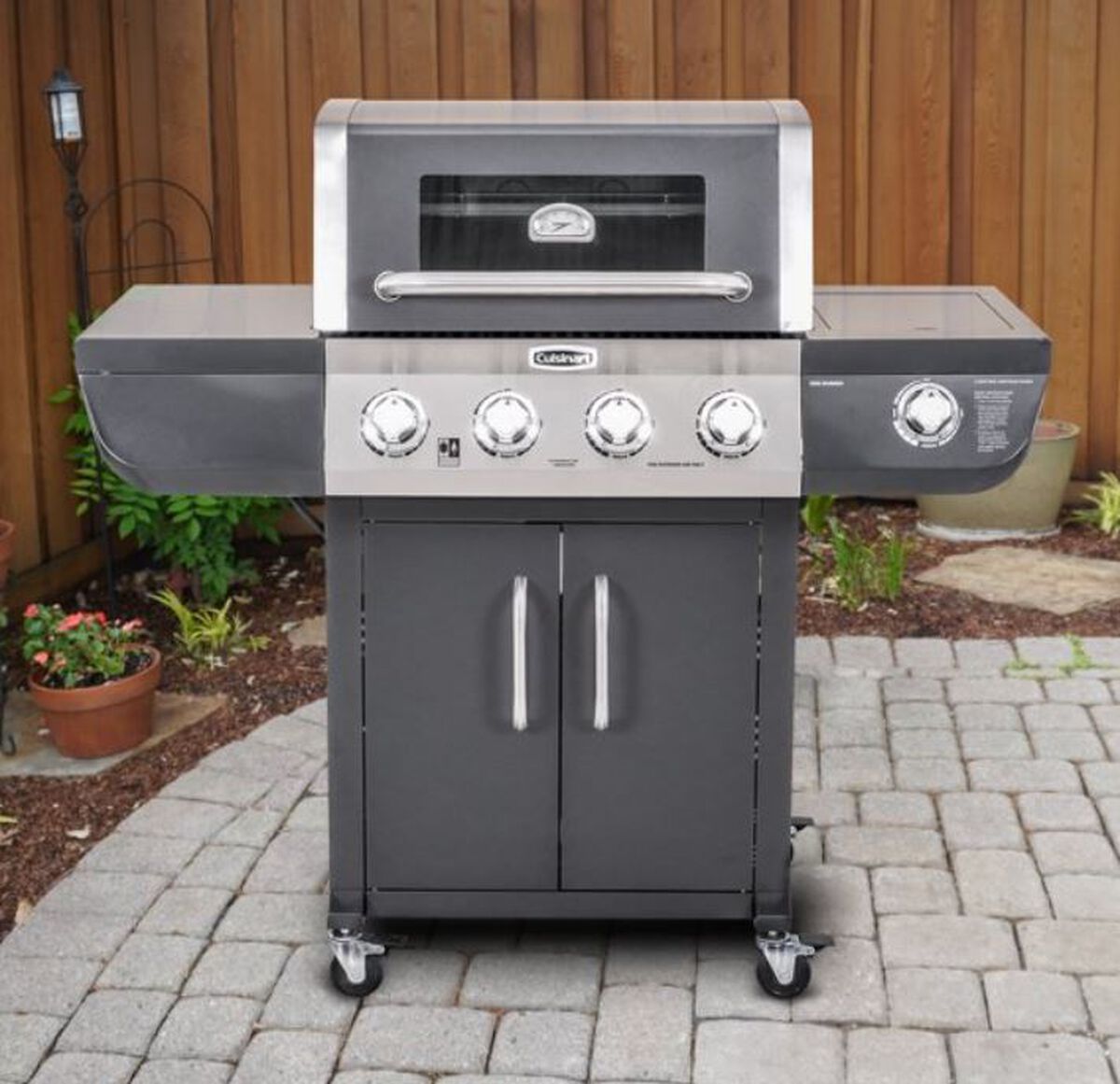 Cuisinart Four Burner Dual Fuel Gas Grill 2