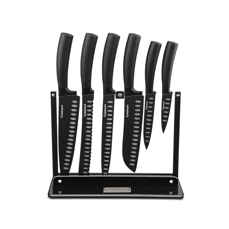 Nonstick Edge 7 Piece Knife Block Set