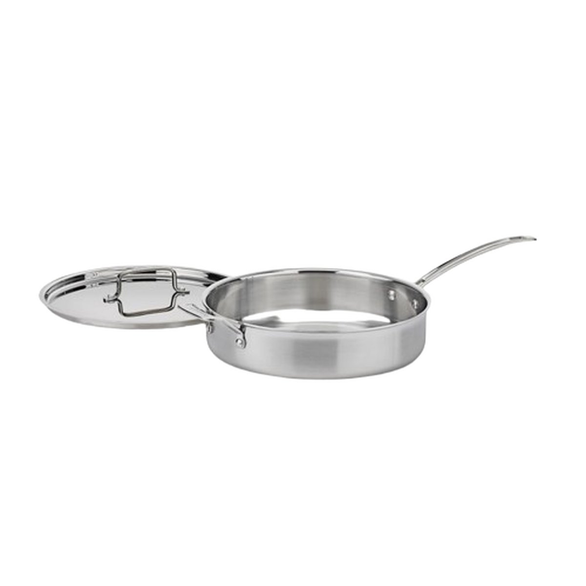 MultiClad Pro Triple Ply Stainless Cookware 5.5 Quart Saut&eacute; Pan