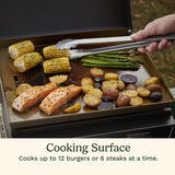 17" Tabletop Gas Griddle with Hood