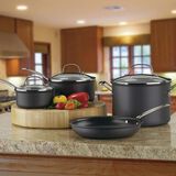 Discontinued Chef's Classic&trade; Nonstick Hard Anodized 7 Piece Set 3
