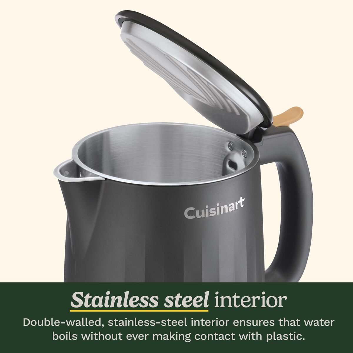Soho&trade; 1-Liter Double-Wall Electric Kettle 5