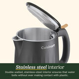 Soho&trade; 1-Liter Double-Wall Electric Kettle 5