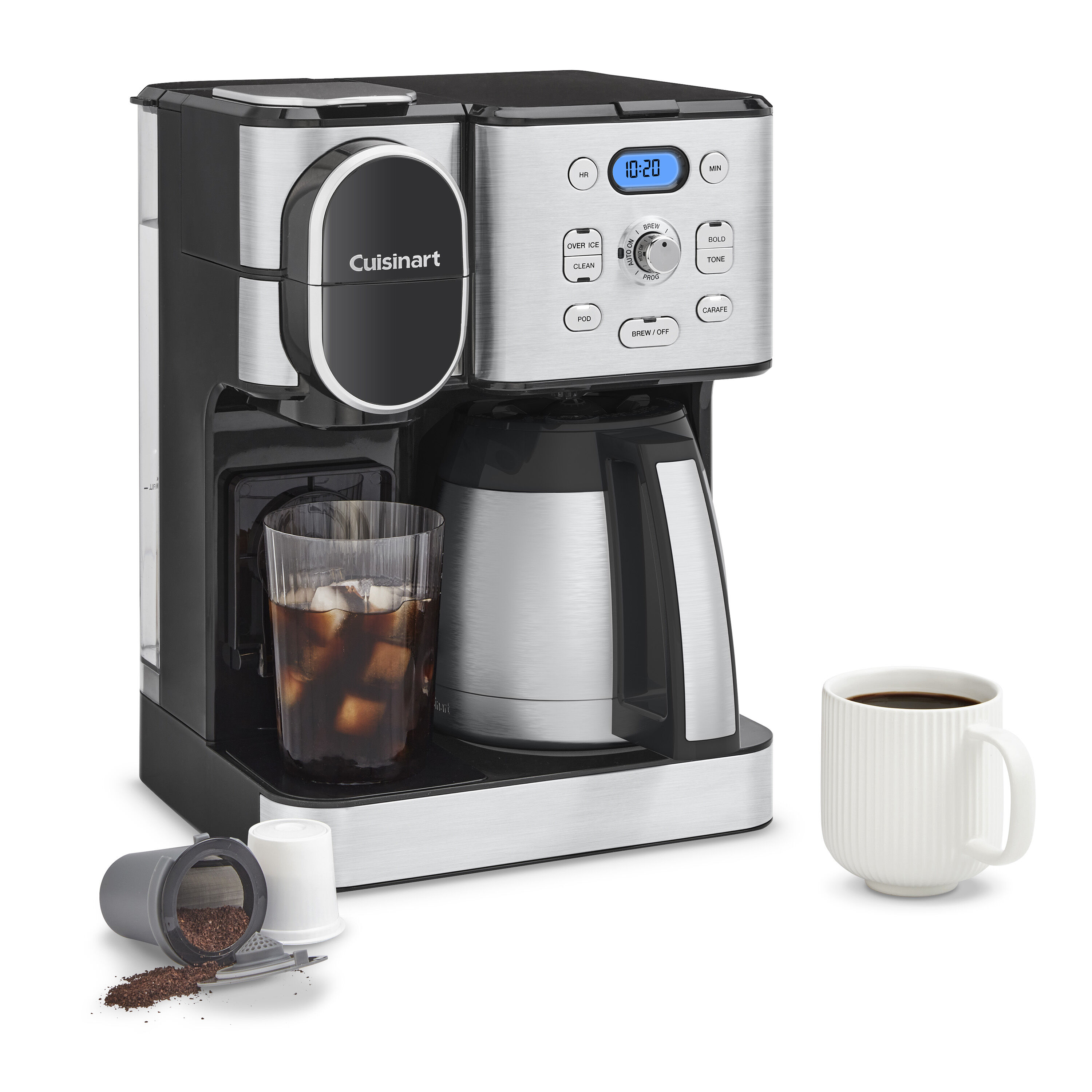 Coffee Center® 10-Cup Thermal Coffee Maker and Single-Serve