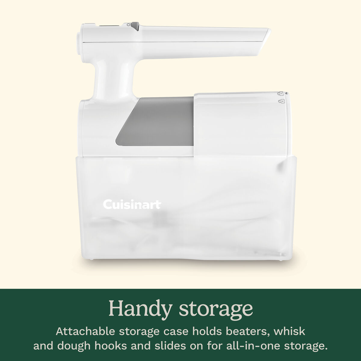 9 Speed Hand Mixer with Storage Case