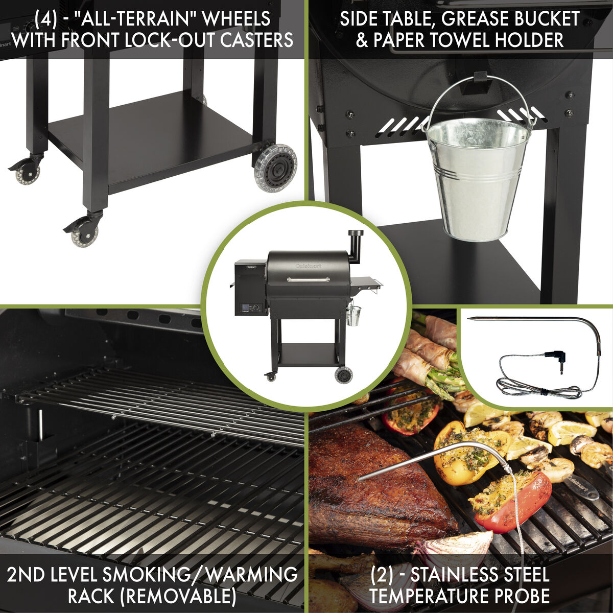 Discontinued Deluxe Wood Pellet Grill & Smoker​