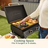 22" Tabletop Gas Griddle with Hood 5