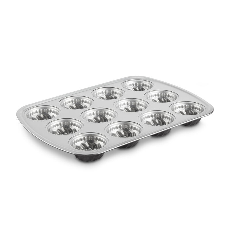 Chef's Classic&trade; Non-Stick 12-Cup Mini Fluted Cake Pan