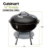 16" Portable Charcoal Grill 6