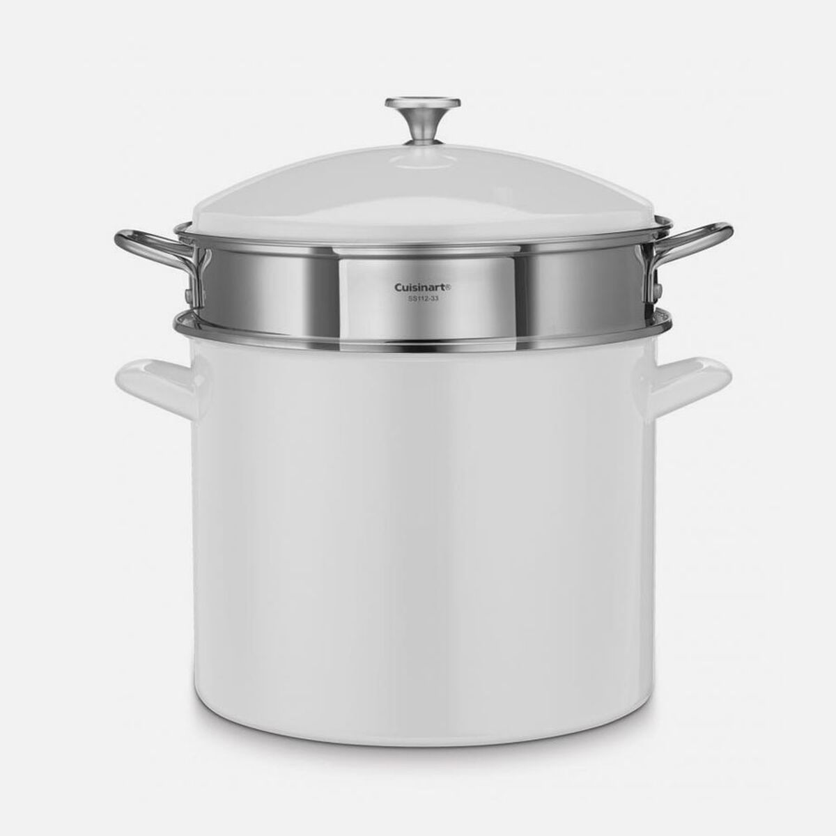 Discontinued 20 Quart Stockpot with Steamer Insert and Cover 1