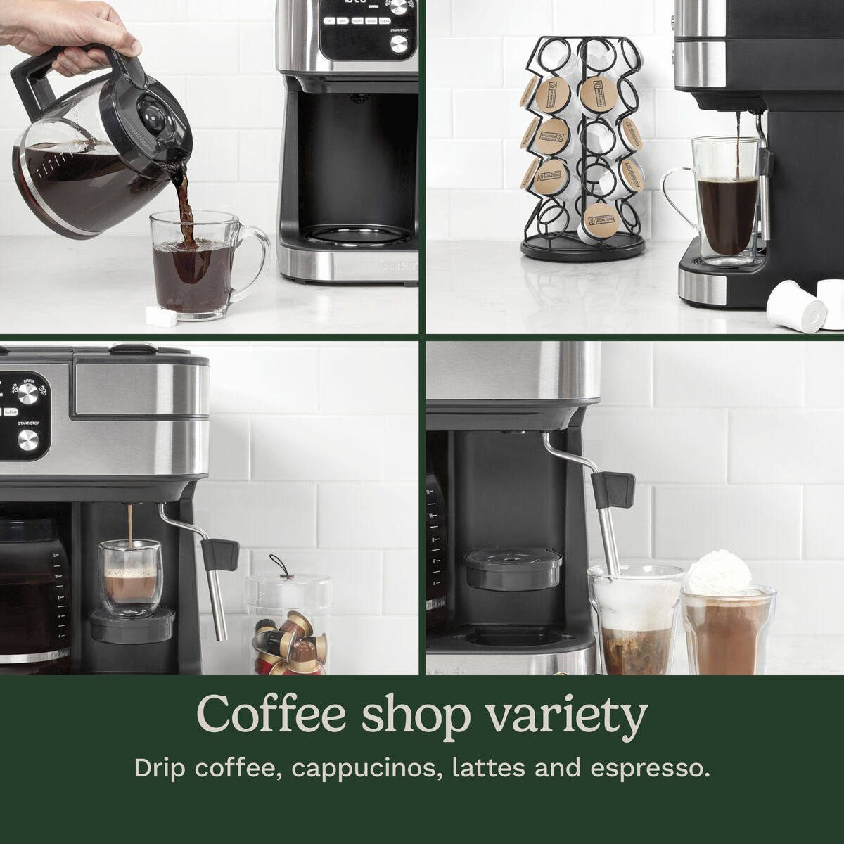 Coffee Center&reg; Barista Bar 4-in-1 Coffee Maker