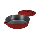 Discontinued Chef&rsquo;s Classic&trade; Enameled Cast Iron Cookware 12" (4.25 Quart) Chicken Fryer 1