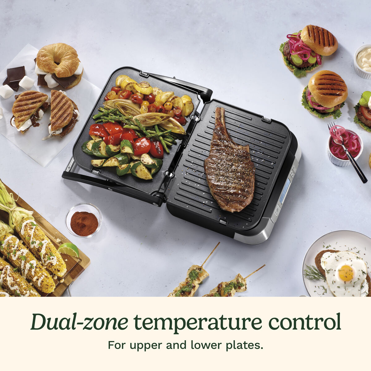 Griddler&reg; with Smoke-Less Mode