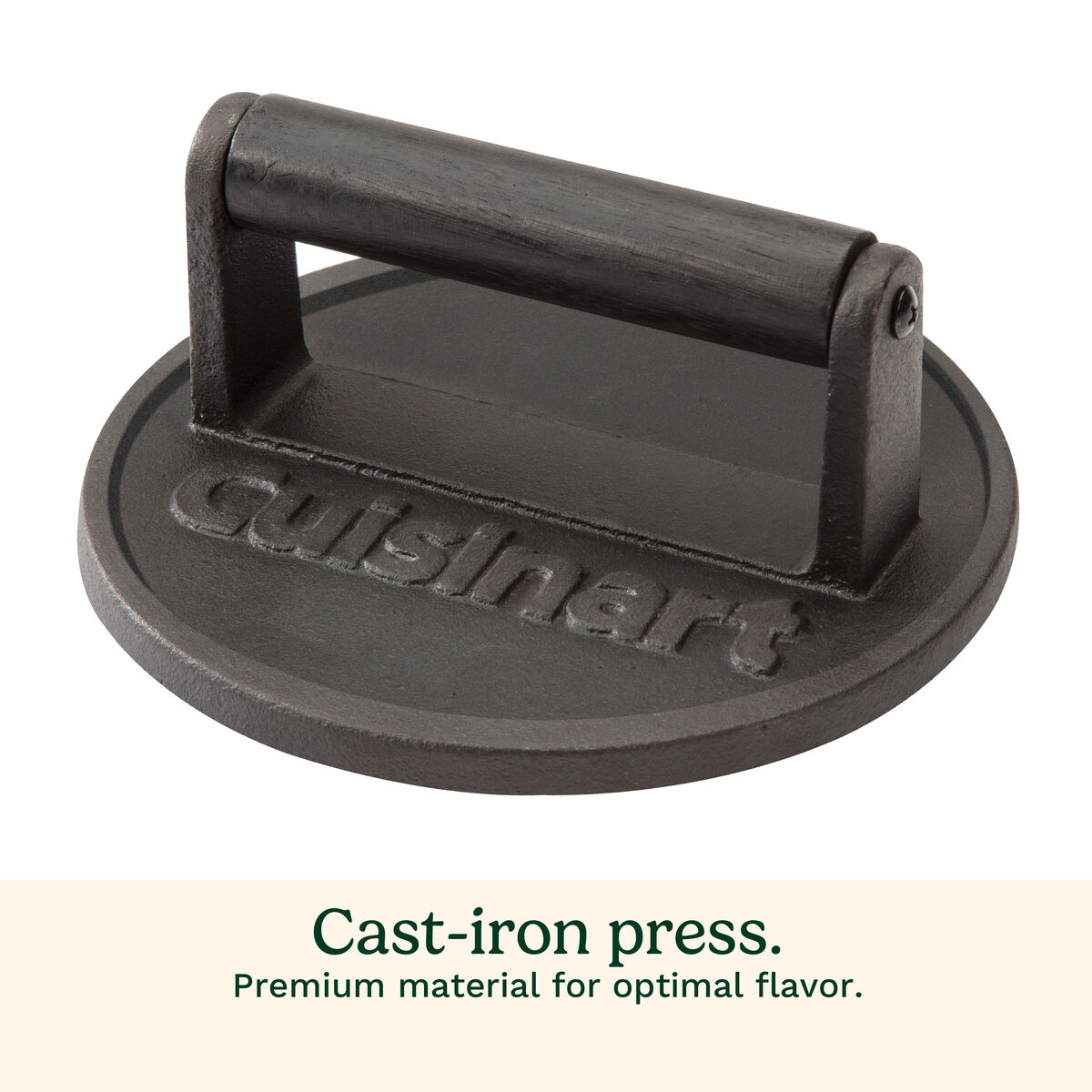 Cast Iron Smashed Burger Press 3