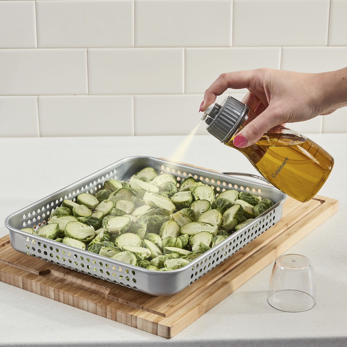 2-in-1 Oil Mister and Pourer 6