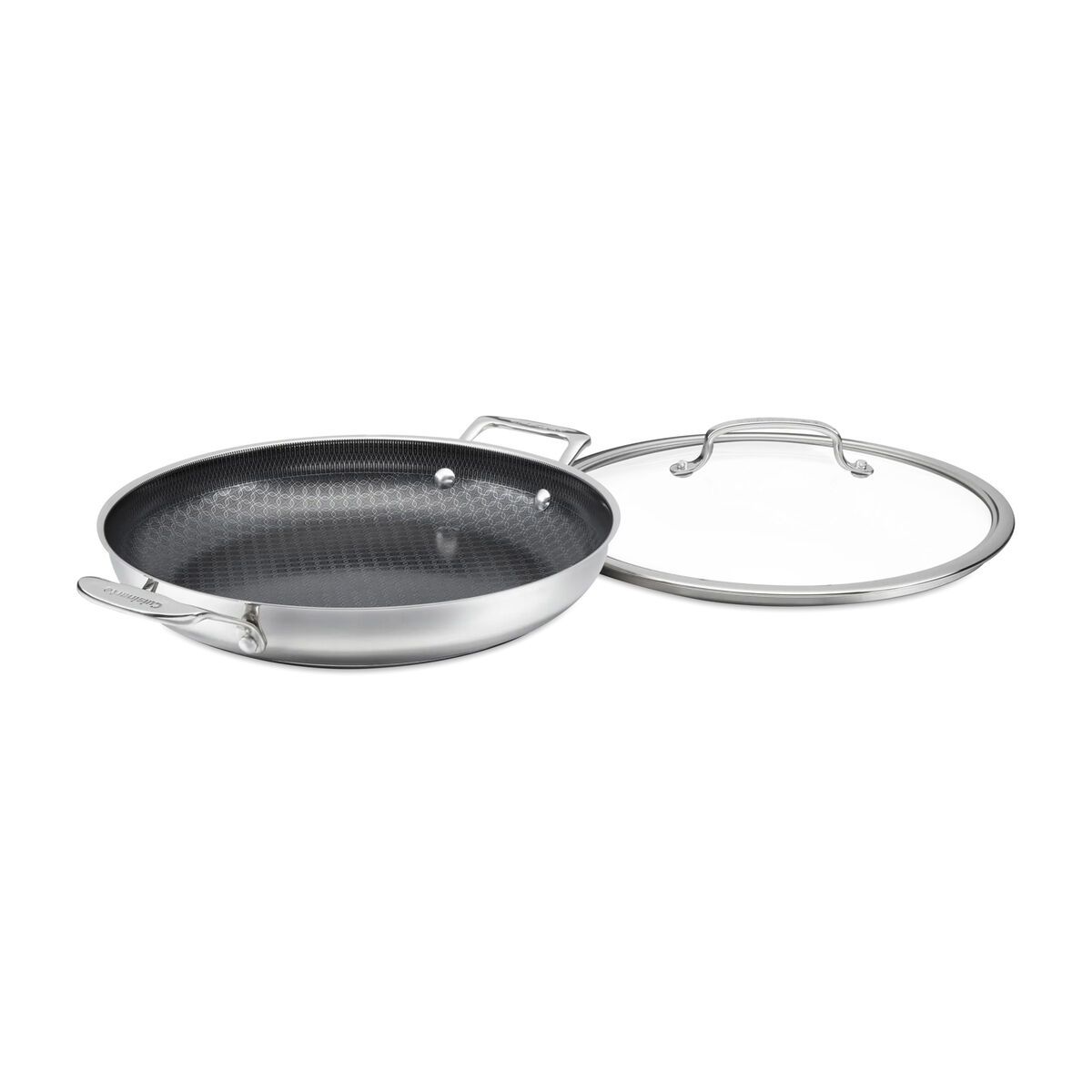 FusionPlus&reg; Hybrid Stainless Steel 12" Everyday Pan with Lid 1