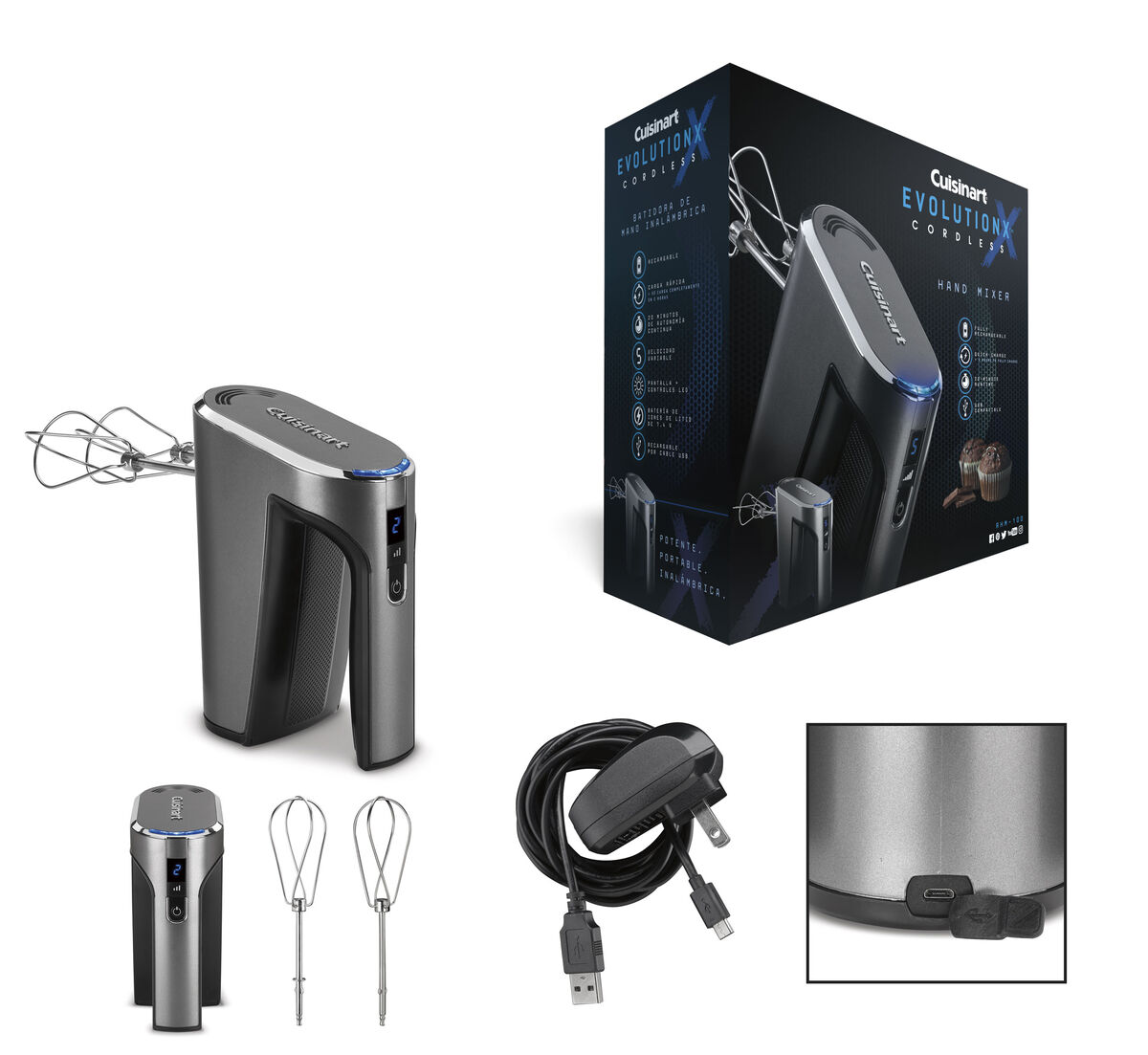 Discontinued EvolutionX Cordless Hand Mixer 8