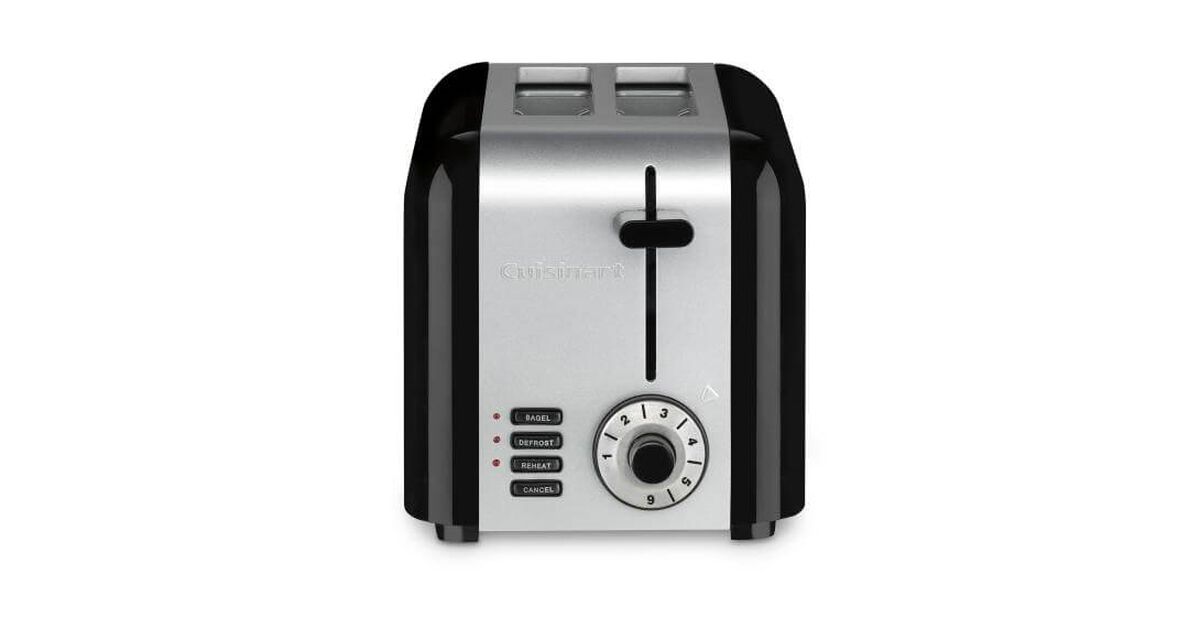 Discontinued 2 Slice Compact Stainless Toaster 1