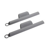 2 Piece Silicone Griddle Food Dividers 1