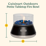 Petite Tabletop Fire Bowl 2