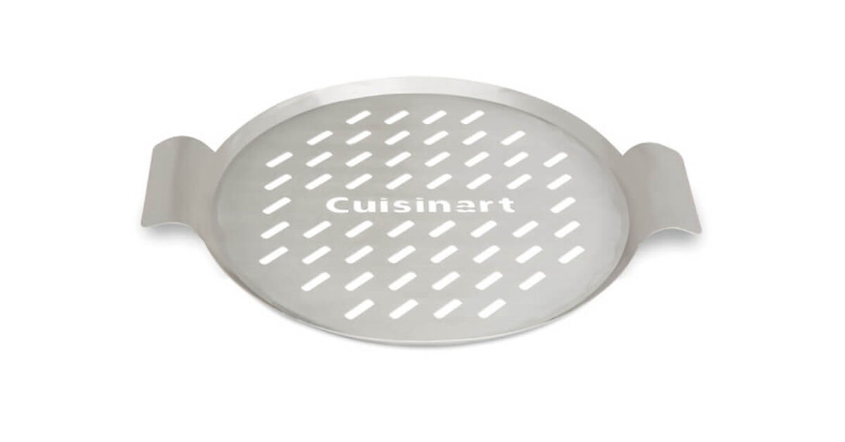 13" Round Grill Topper - Great for Pizzas, Seafood and Vegetables 1