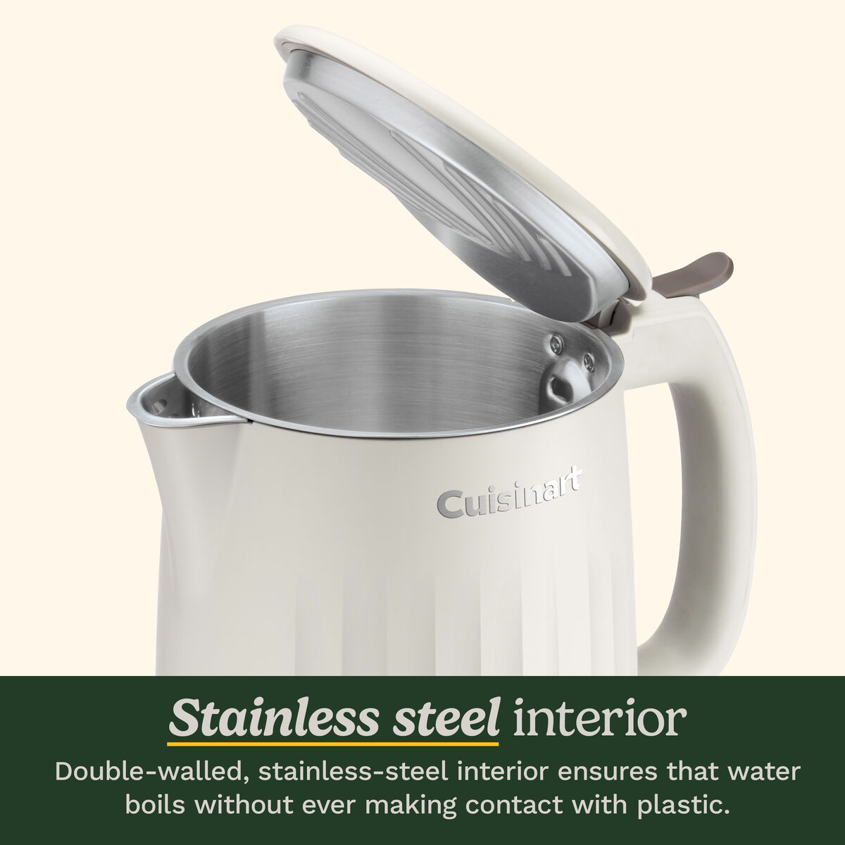 Soho&trade; 1-Liter Double-Wall Electric Kettle 5