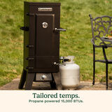 Discontinued Vertical 36" Propane Smoker 4