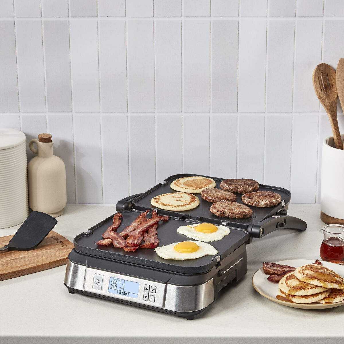 Griddler&reg; with Smoke-Less Mode