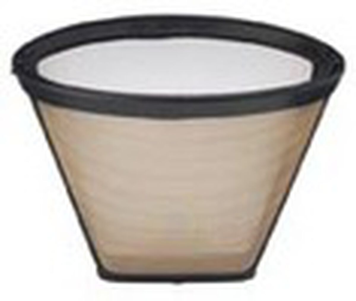 Gold Tone Filter Cone for 10cup, 12cup, and 14cup Coffee Makers