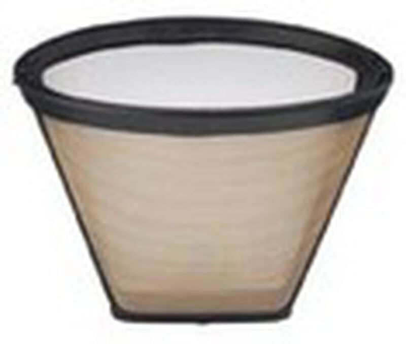 Gold Tone Filter Cone for 10cup, 12cup, and 14cup Coffee Makers