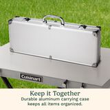 Discontinued Deluxe Stainless-Steel Grill Set (14 Piece) 5