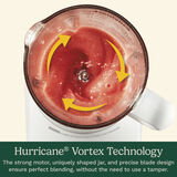 Hurricane&reg; 48 oz Glass Jar Blender 3