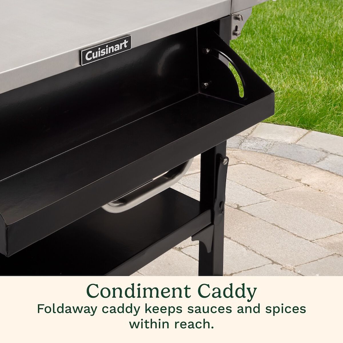 Prep 'n Cook Outdoor Table & Grill Stand 3