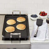Chef's Classic&trade; Nonstick Hard Anodized 13" x 20" Double Burner Griddle