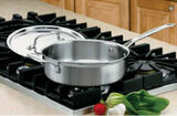 Discontinued 5.5 Quart Saut&eacute; Pan with Helper Handle & Cover 1