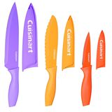 6 Piece Nonstick Color Knife Set 1