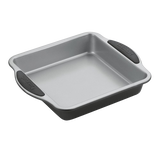 Discontinued Easy Grip&reg; Silicone Grip Nonstick  9" Square Cake Pan 1