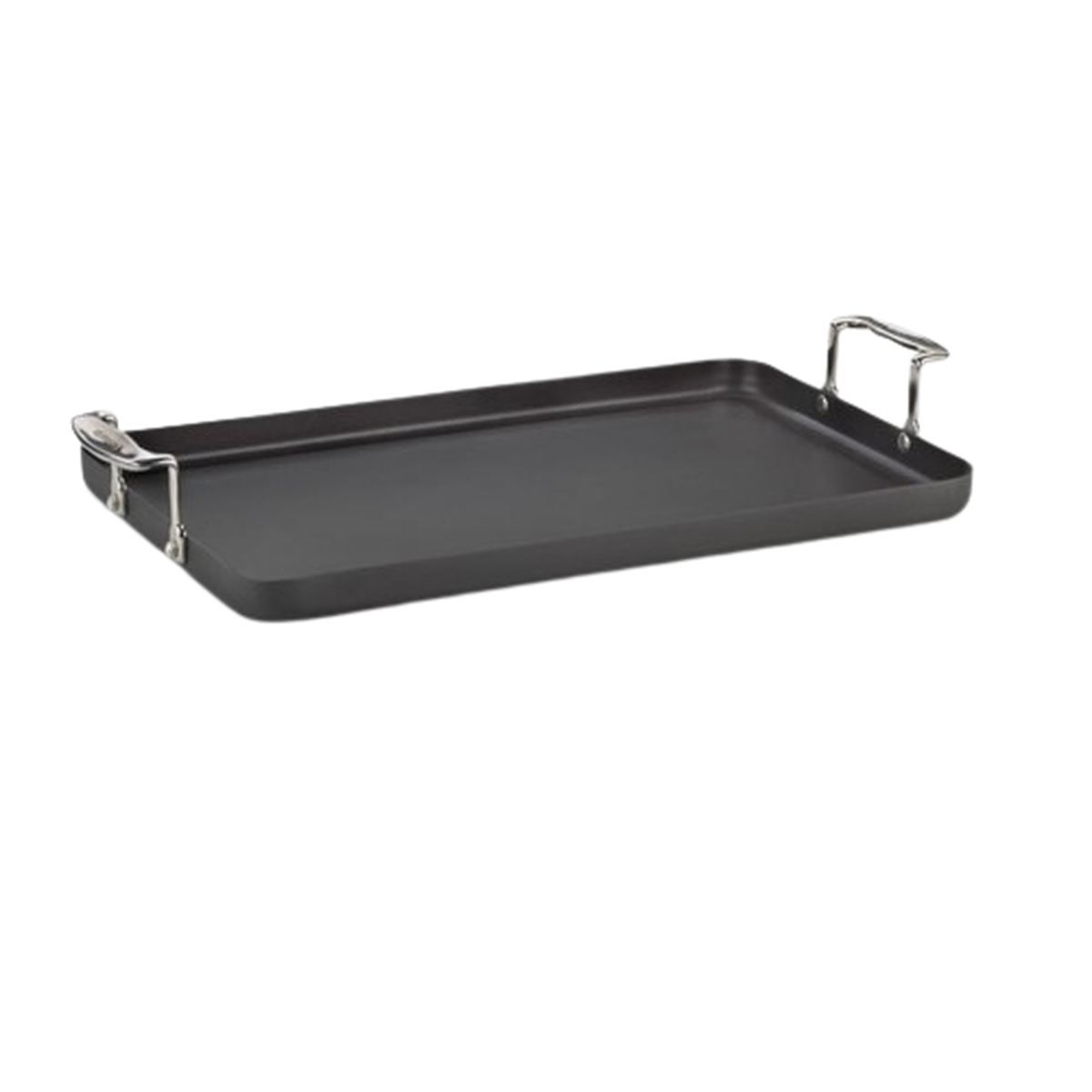 Discontinued Chef's Classic&trade; Nonstick Hard Anodized 13" x 20" Double Burner Griddle 1